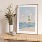 Summer Sailboat Serenity