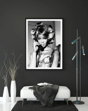 Naomi Campbel - Black & White