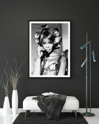 Naomi Campbel - Black & White