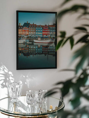 Colorful Nyhavn Reflections