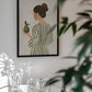 Woman With Green Pear