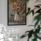 Woman with Giant Bouquet