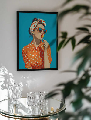 Retro Lollipop Girl