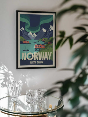 Norway Fjord Northern Lights