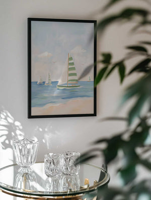 Summer Sailboat Serenity
