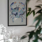 Coastal Blue Crab Painting
