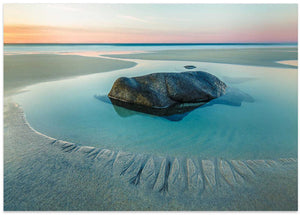 Sunset on Uttakleiv Beach
