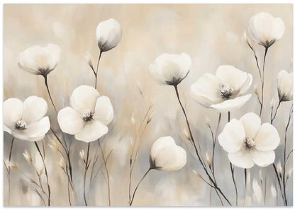 Soft White Blooms