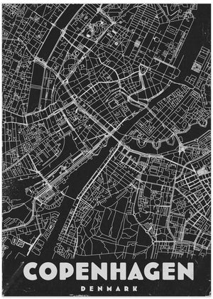 Copenhagen City Map