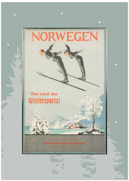 Norwegian Winter Ski Jump