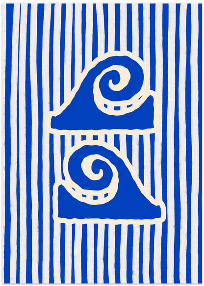 Blue Ocean Waves