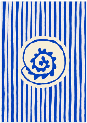 Blue Striped Shell
