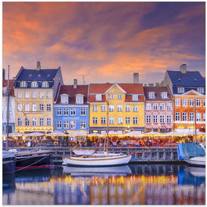 Colorful Canal Evening