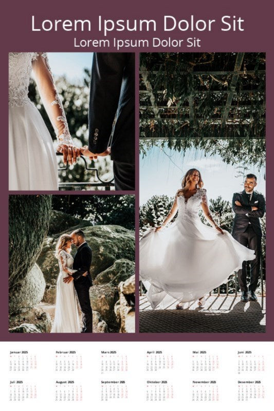 Lag personlig plakatkalender 2026