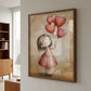 Sweet Girl Heart Balloons