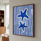 Whimsical Blue Starfish