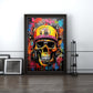 Skull Head Graffiti - Pop Art