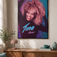 Tina Turner-plakat – ikonisk 80-tallsstil