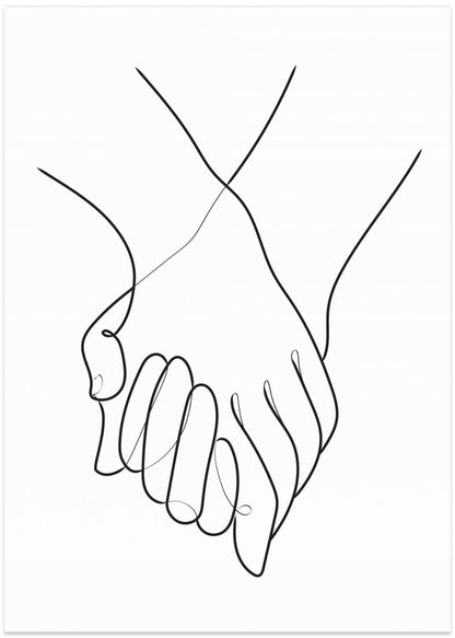 Holding Hands Lines