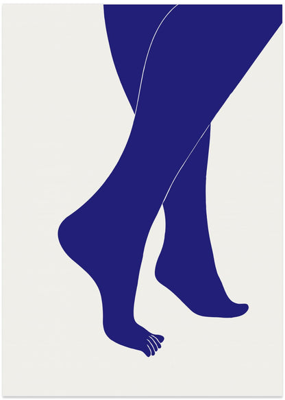 Tip Toe Blue