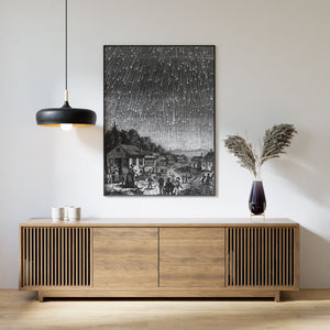 Adolf Vollmy - Meteor Shower - Plakat eller lærred
