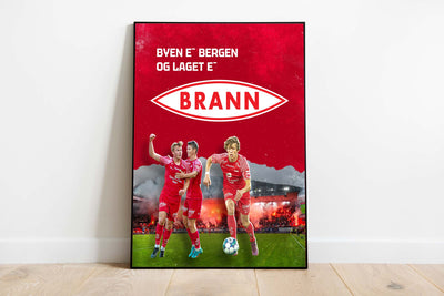 Byen E` Bergen - Brannplakat