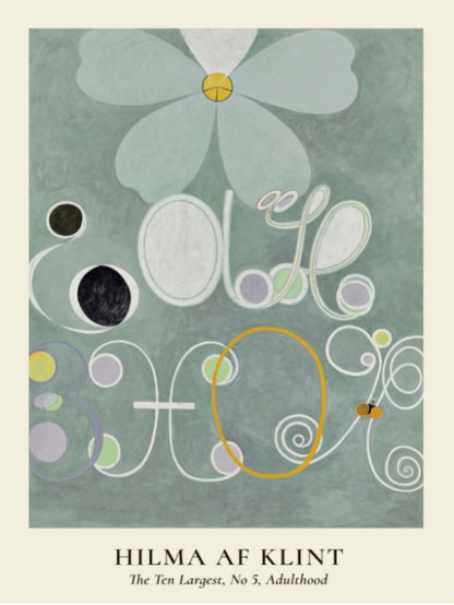 Hilma Af Klint No5 Grøn