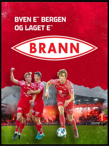 Byen E` Bergen - Brannplakat