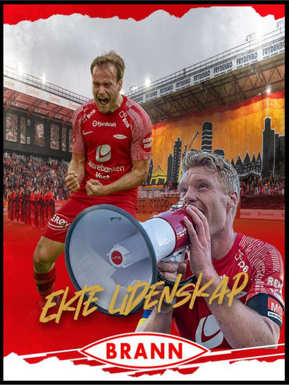 Brannplakat - Ekte lidenskap