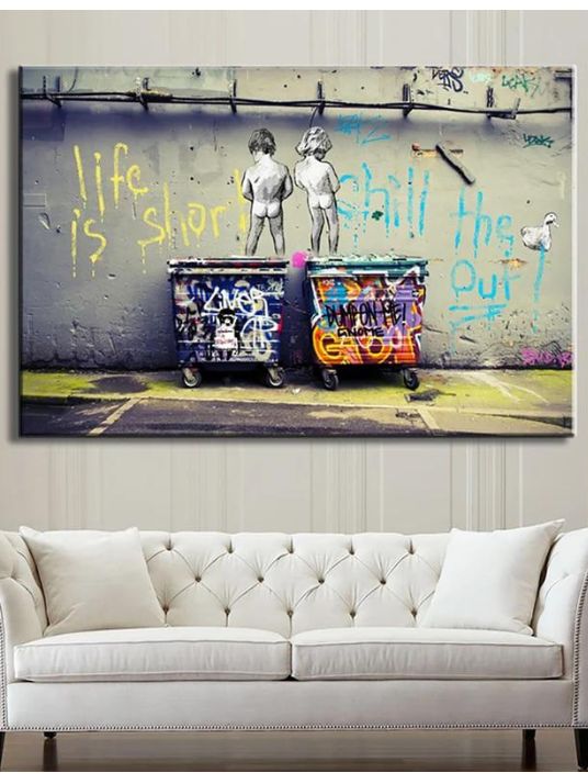 Banksy - Livet er kort