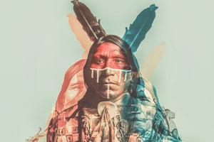 Native 2- Pop Art  poster