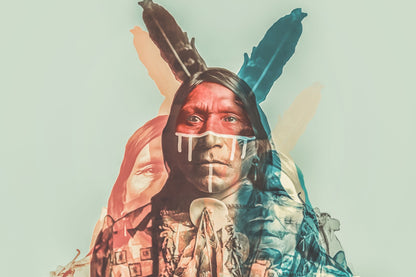 Native 2- Pop Art  poster