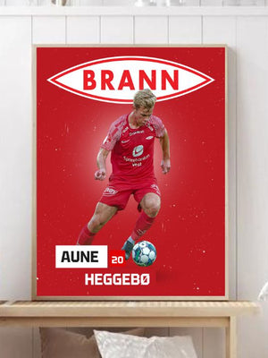 Brannplakat - Aune Heggebø