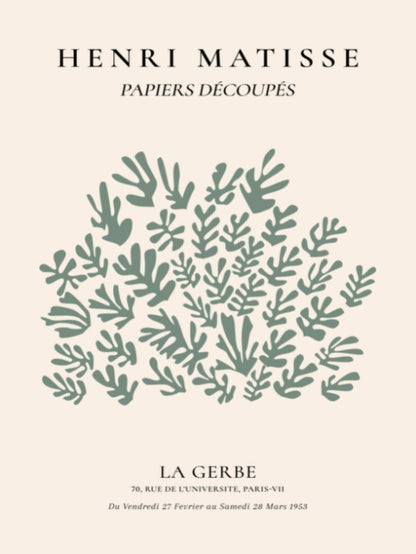 Matisse La Gerbe 02 - Green
