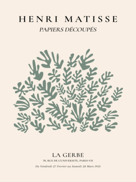 Matisse La Gerbe 02 - Green