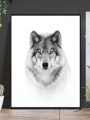 Portrait of a Timber Wolf