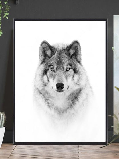 Portrait of a Timber Wolf