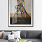 Abstract Art Giraffe - Poster - Plakatbar.no
