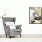 Abstract black - gold - white poster 02 - Plakatbar.no