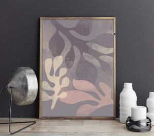 Abstract Botanical Poster - Plakatbar.no