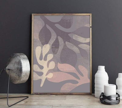 Abstract Botanical Poster - Plakatbar.no
