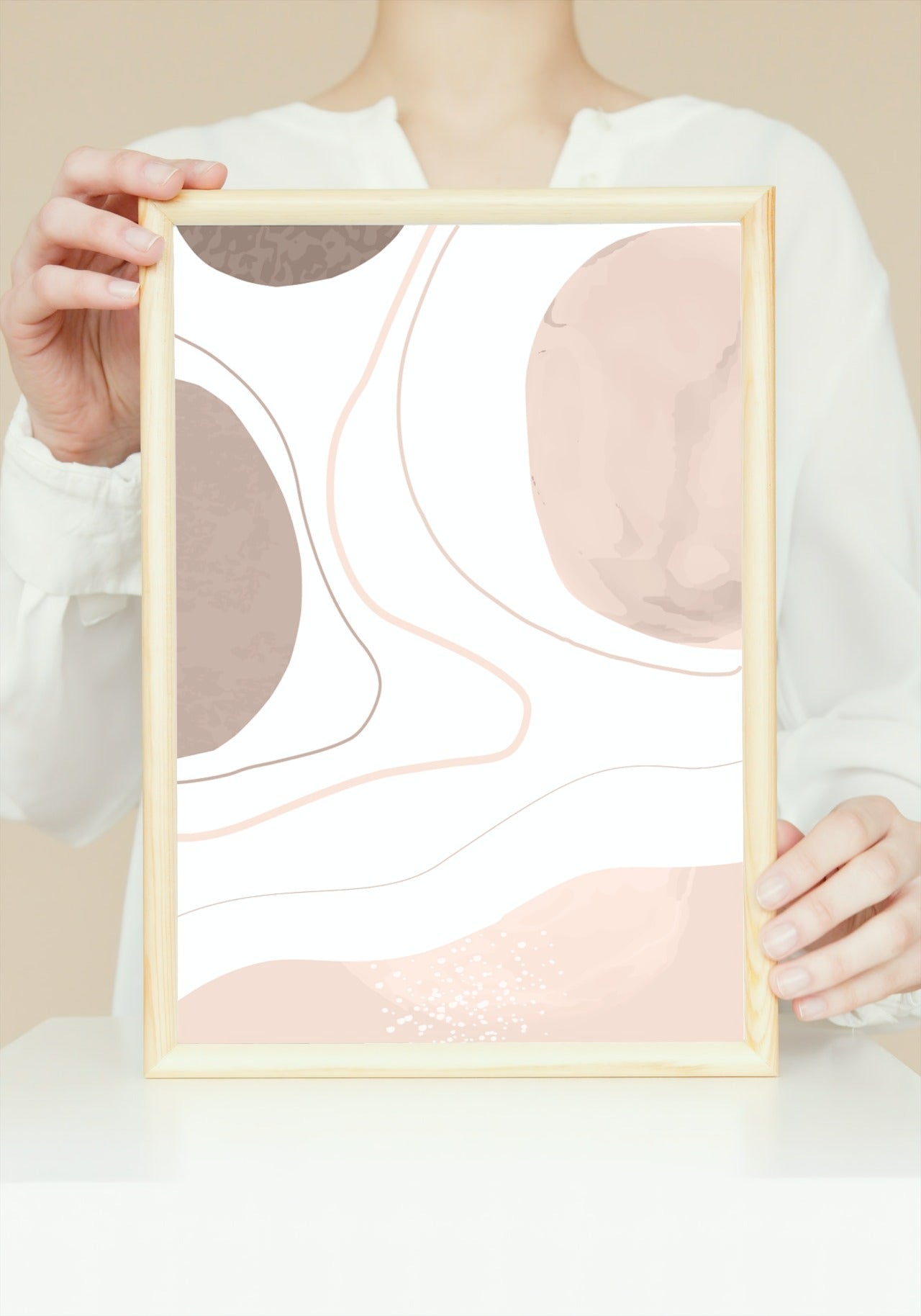 Abstract Circles poster - 02 - Plakatbar.no