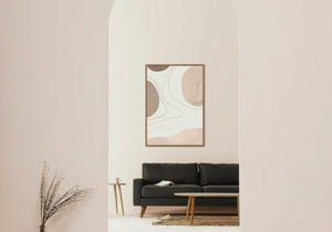 Abstract Circles poster - 02 - Plakatbar.no