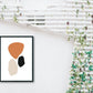 Abstract shapes - Plakat - Plakatbar.no