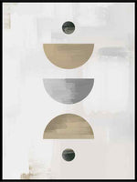 Abstrakt måne - Plakat - Plakatbar.no