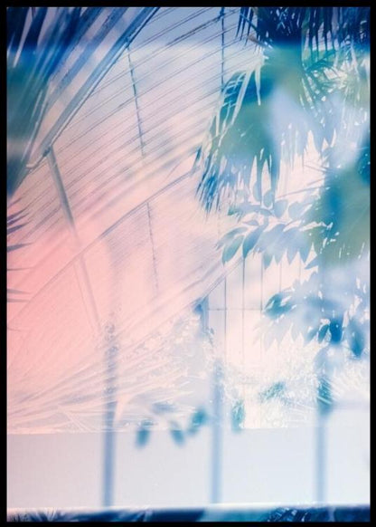 Abstrakt vindu poster - Plakatbar.no