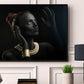 African Woman Warrior - poster - Plakatbar.no