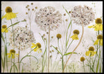 Alliums and heleniums poster - Plakatbar.no