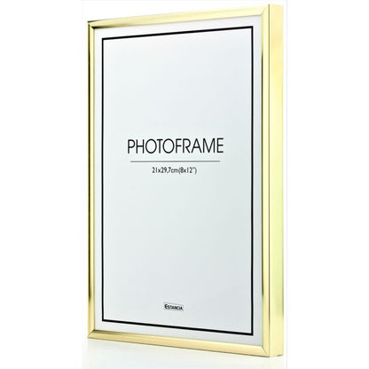 Aluminium ramme i 70x100cm for plakater, i gull farge - Plakatbar.no