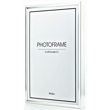 Aluminium ramme i 70x100cm for plakater, i sølv farge - Plakatbar.no